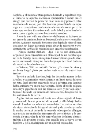 Robert l. stevenson flecha negra