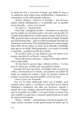 Robert l. stevenson flecha negra