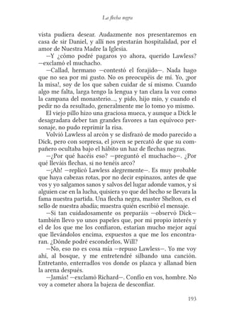 Robert l. stevenson flecha negra