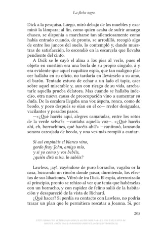 Robert l. stevenson flecha negra