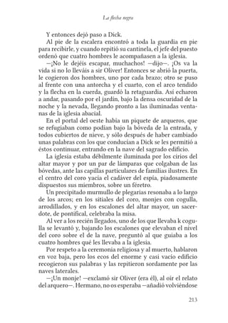 Robert l. stevenson flecha negra