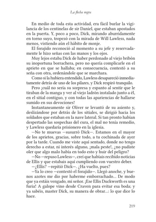 Robert l. stevenson flecha negra