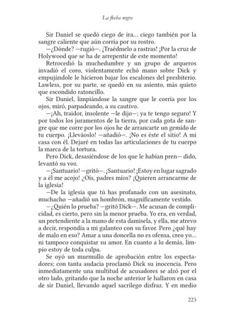 Robert l. stevenson flecha negra