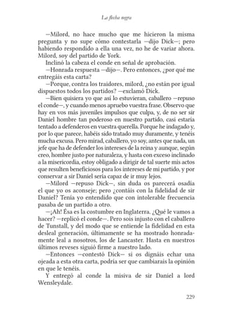 Robert l. stevenson flecha negra