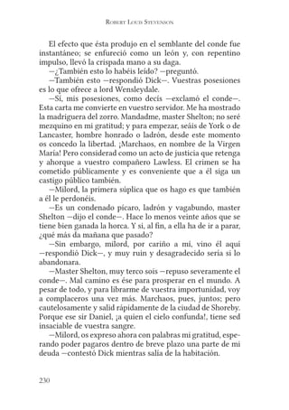 Robert l. stevenson flecha negra