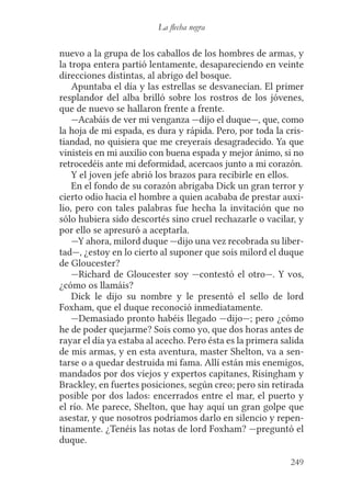 Robert l. stevenson flecha negra