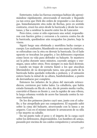 Robert l. stevenson flecha negra