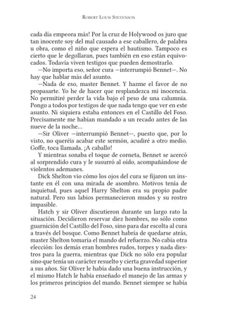 Robert l. stevenson flecha negra