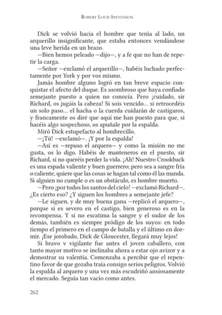 Robert l. stevenson flecha negra