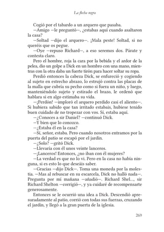 Robert l. stevenson flecha negra