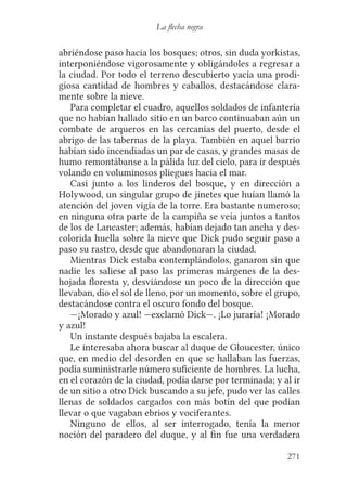 Robert l. stevenson flecha negra