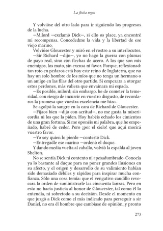 Robert l. stevenson flecha negra