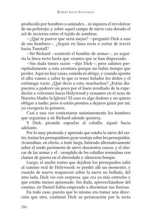 Robert l. stevenson flecha negra