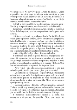 Robert l. stevenson flecha negra