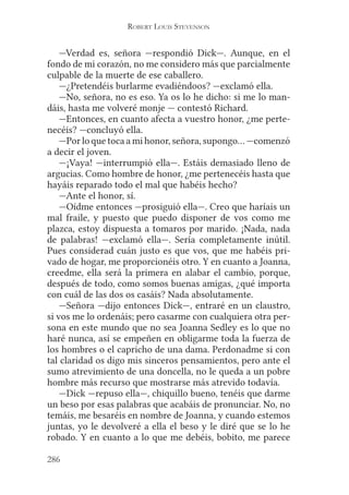 Robert l. stevenson flecha negra