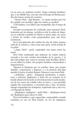 Robert l. stevenson flecha negra