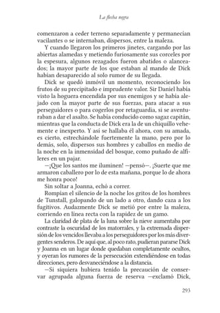 Robert l. stevenson flecha negra