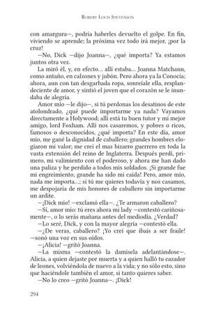 Robert l. stevenson flecha negra