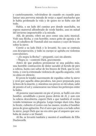 Robert l. stevenson flecha negra