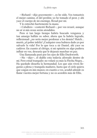 Robert l. stevenson flecha negra