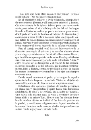 Robert l. stevenson flecha negra