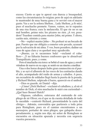 Robert l. stevenson flecha negra