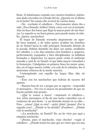 Robert l. stevenson flecha negra