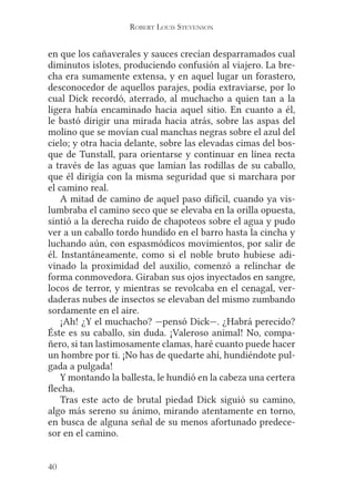 Robert l. stevenson flecha negra