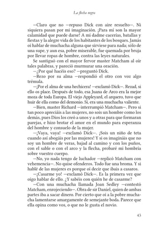 Robert l. stevenson flecha negra