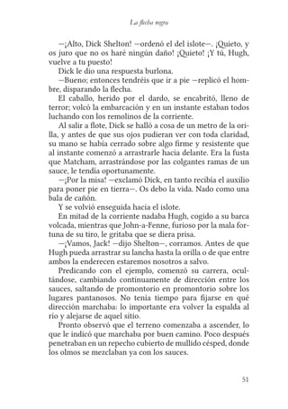 Robert l. stevenson flecha negra