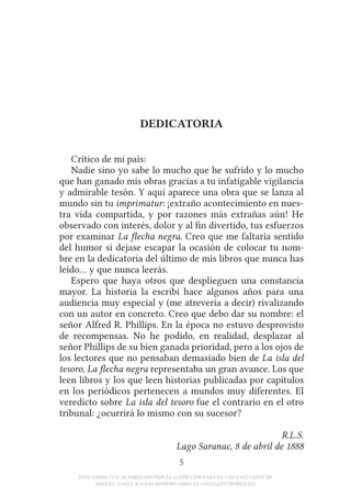 Robert l. stevenson flecha negra