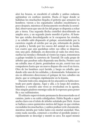 Robert l. stevenson flecha negra