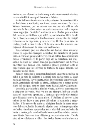 Robert l. stevenson flecha negra