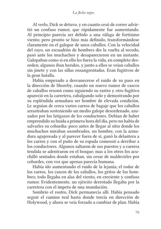 Robert l. stevenson flecha negra