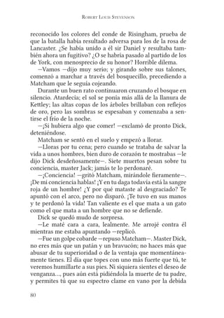 Robert l. stevenson flecha negra