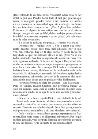 Robert l. stevenson flecha negra