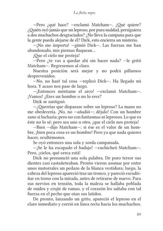 Robert l. stevenson flecha negra