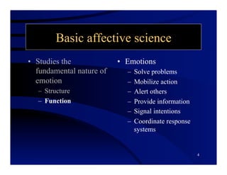 Robert Levenson - Emotion and music: A basic affective science ...