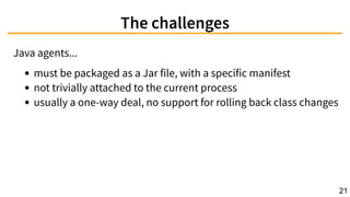 Java agents for fun and (not so much) profit | PPT