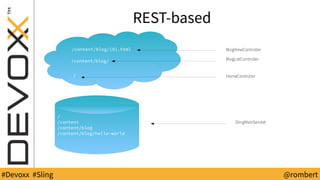 Apache Sling as an OSGi-powered REST middleware | PDF