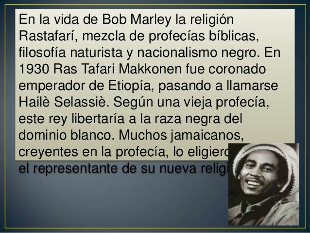 BIOGRAFIA BOB MARLEY