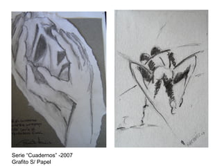 Serie “Cuadernos” -2007 Grafito S/ Papel 