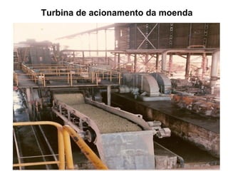 Turbina de acionamento da moenda 