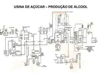 USINA DE AÇÚCAR – PRODUÇÃO DE ÁLCOOL 