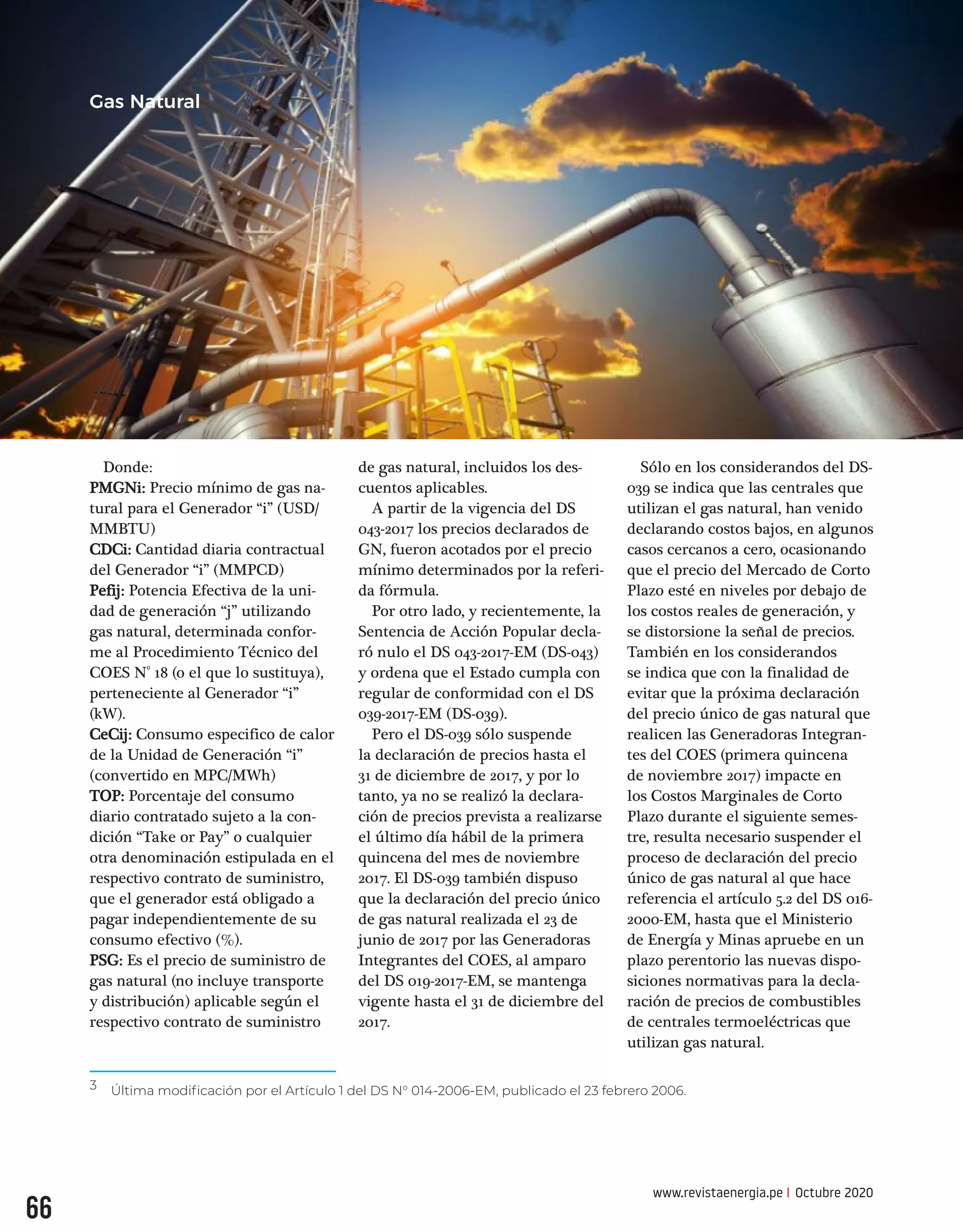 ANOTACIONES DE UNA HISTORIA DEL GAS NATURAL EN EL PERU | PDF