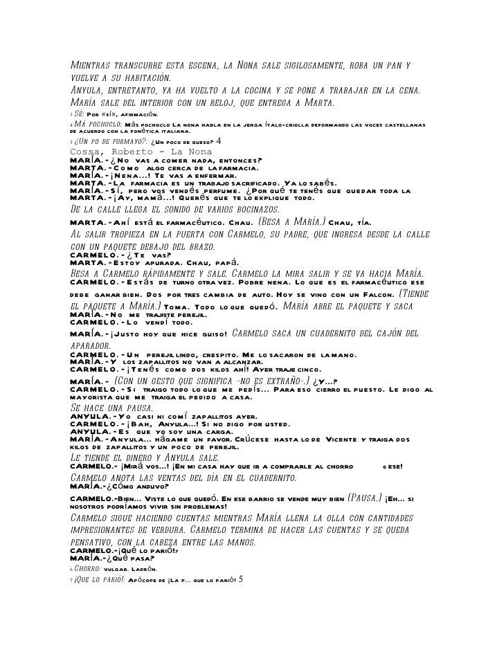 Descargar libro la nona de roberto cossa pdf