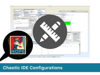 Chaotic IDE Configurations
 