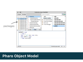 Pharo Object Model
packages
 