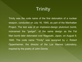 Robert Oppenheimer famous physicist - presentation | PPTX