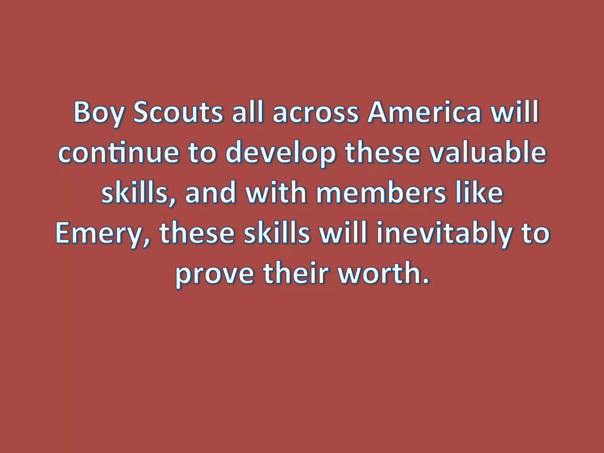 Boy Scouts of America Recognize Young Hero